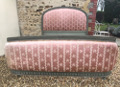 old french demi-corbeille double bed
